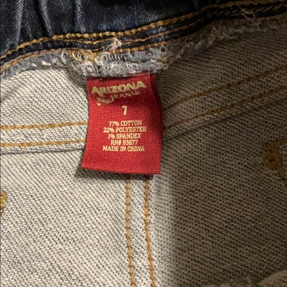 Stretchy Denim Shorts - Picture 2 of 4